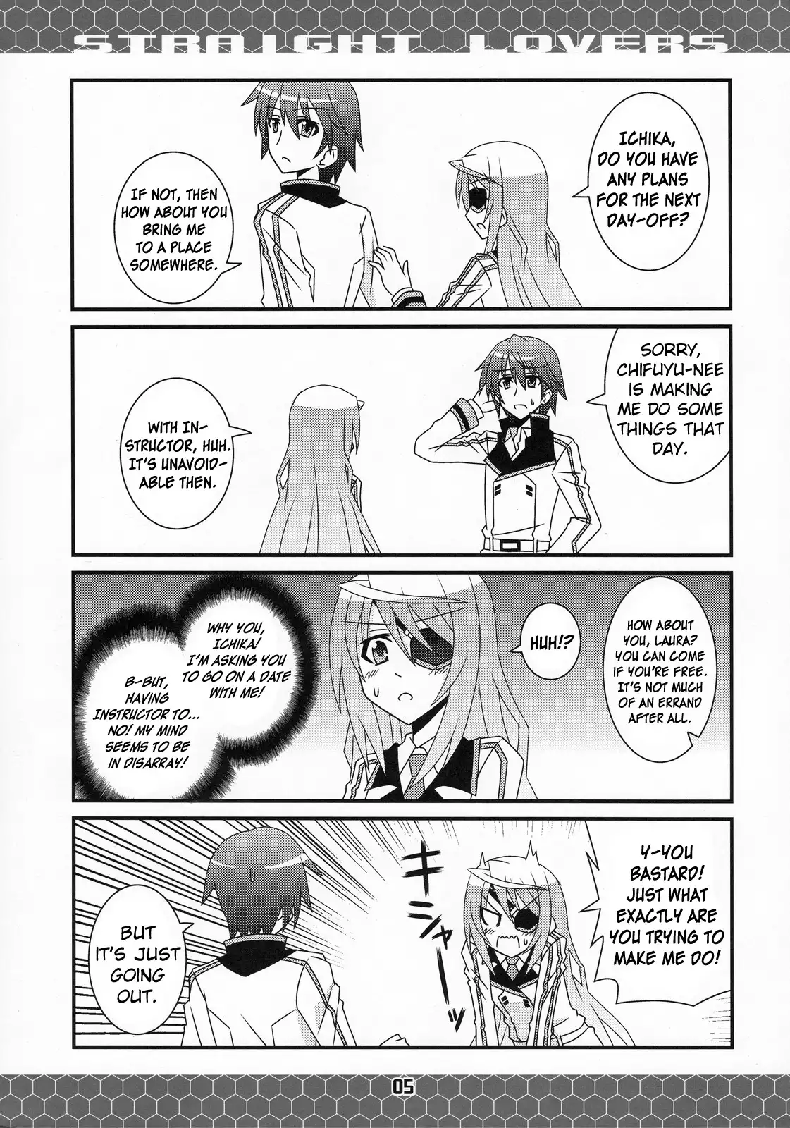 Infinite Stratos - Straight Lovers (Doujinshi) Chapter 0 4